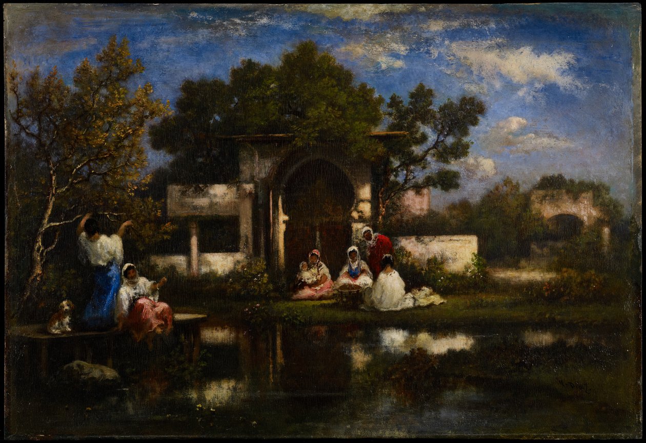 Seraglio, Constantinopla, 1865-75 de Narcisse Virgile Diaz de la Peña