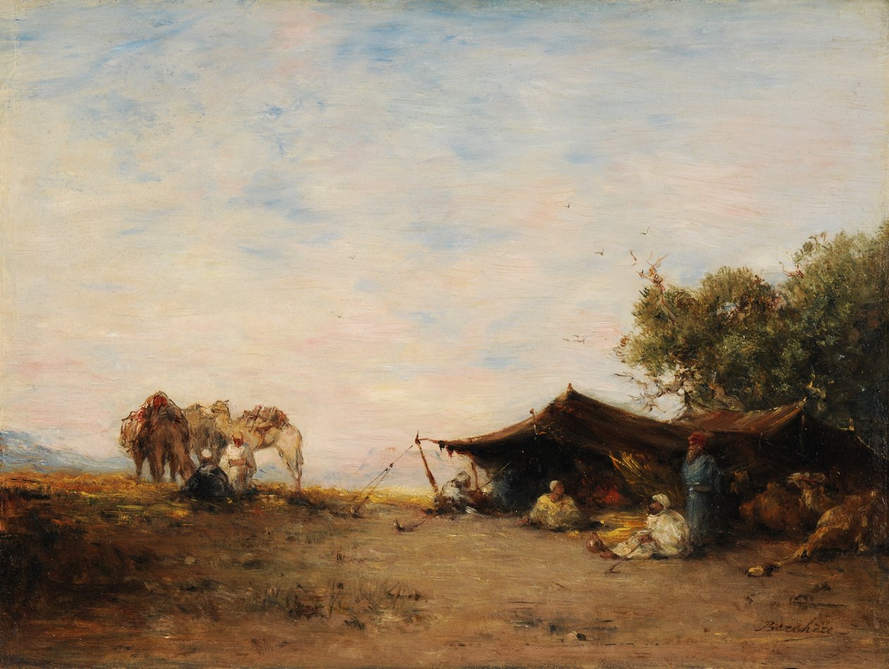 Un gourbi de Narcisse Berchere