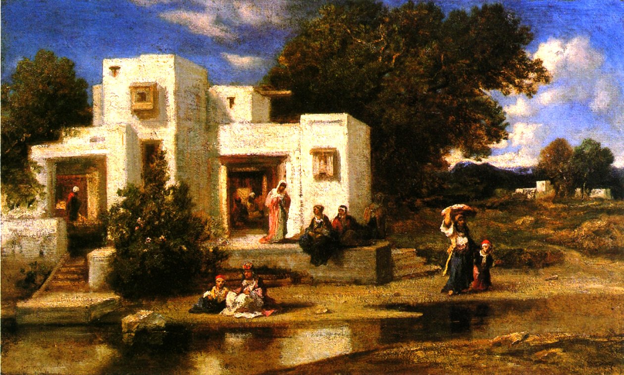 Una Casa Turca de Narcisse Virgile Diaz de la Peña