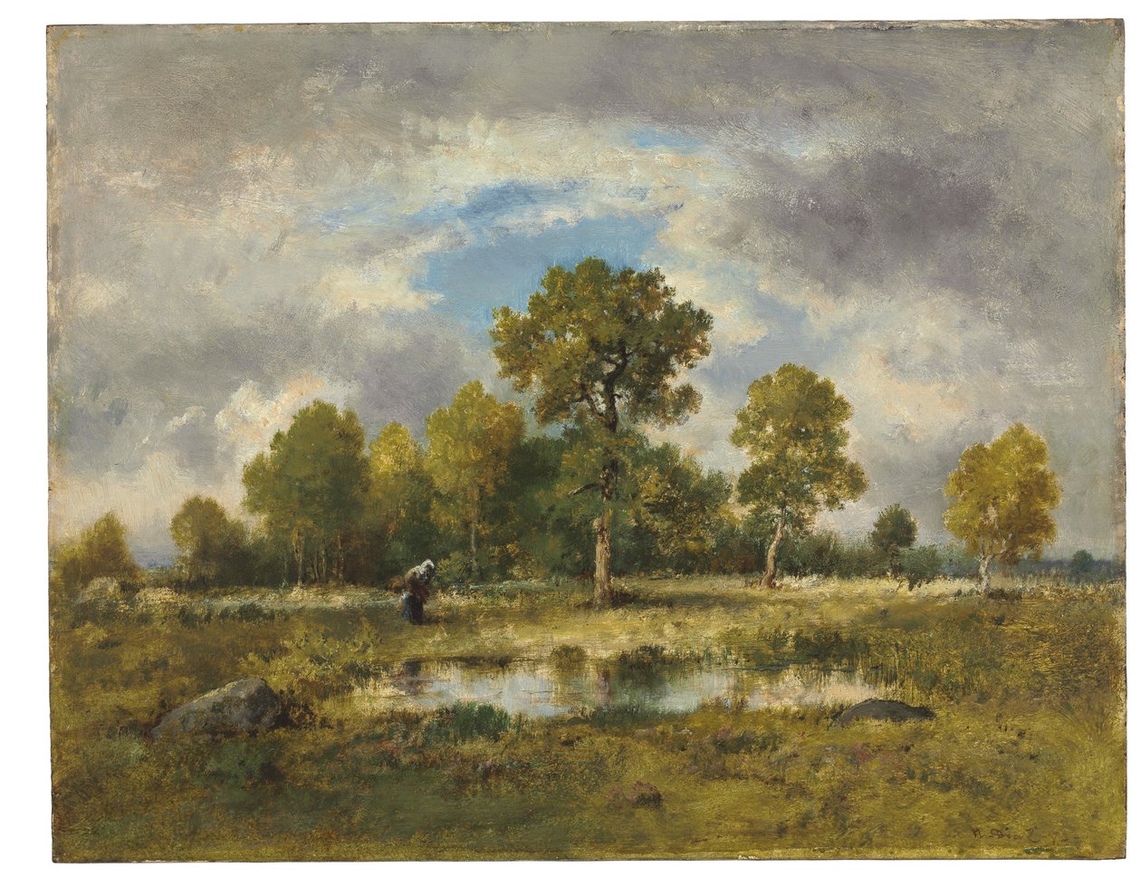La charca de las víboras, 1873 de Narcisse Virgile Diaz de la Peña
