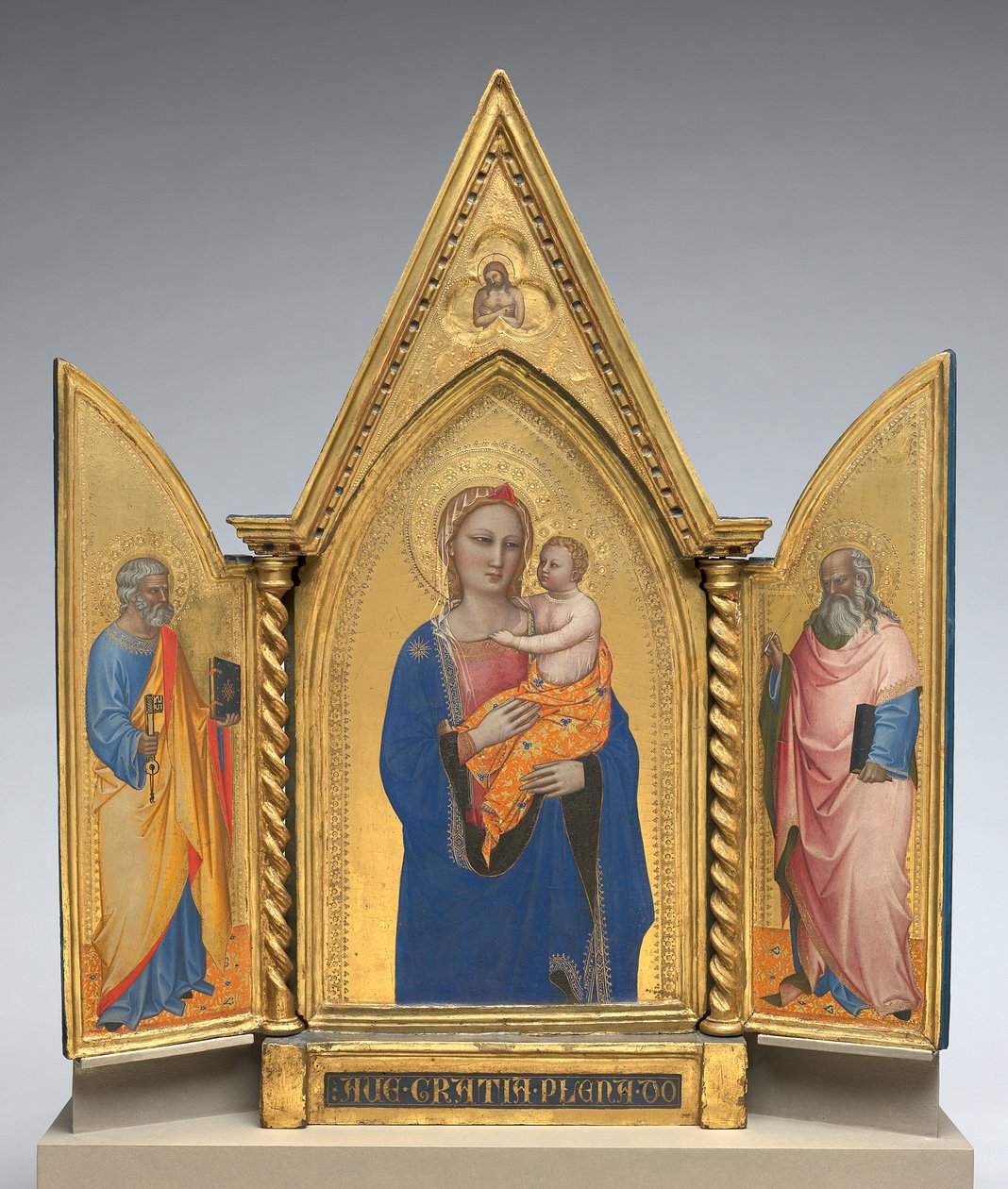 La Virgen y el Niño con San Pedro y San Juan Evangelista de Nardo di Cione