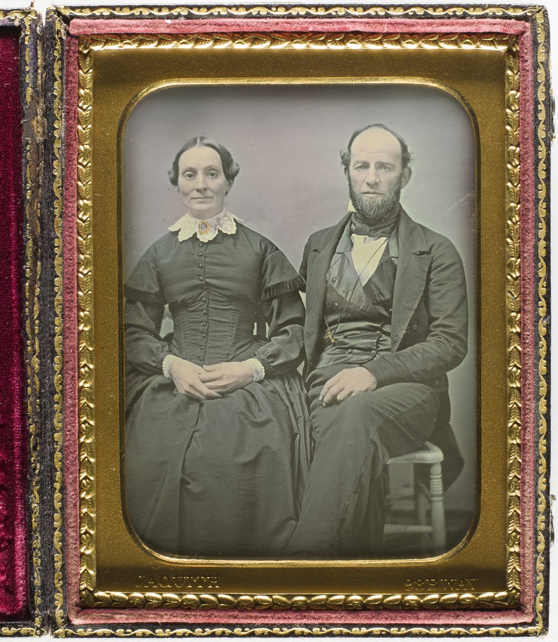 Phoebe Matthews y el Capitán Oliver Matthews de Nathanial Jaquith
