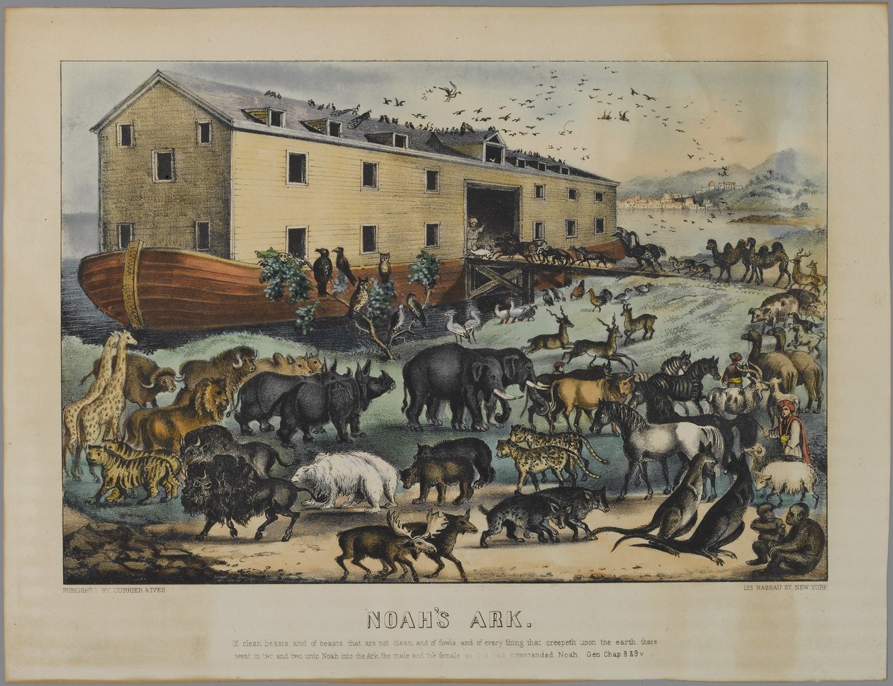 El Arca de Noé de Nathaniel Currier