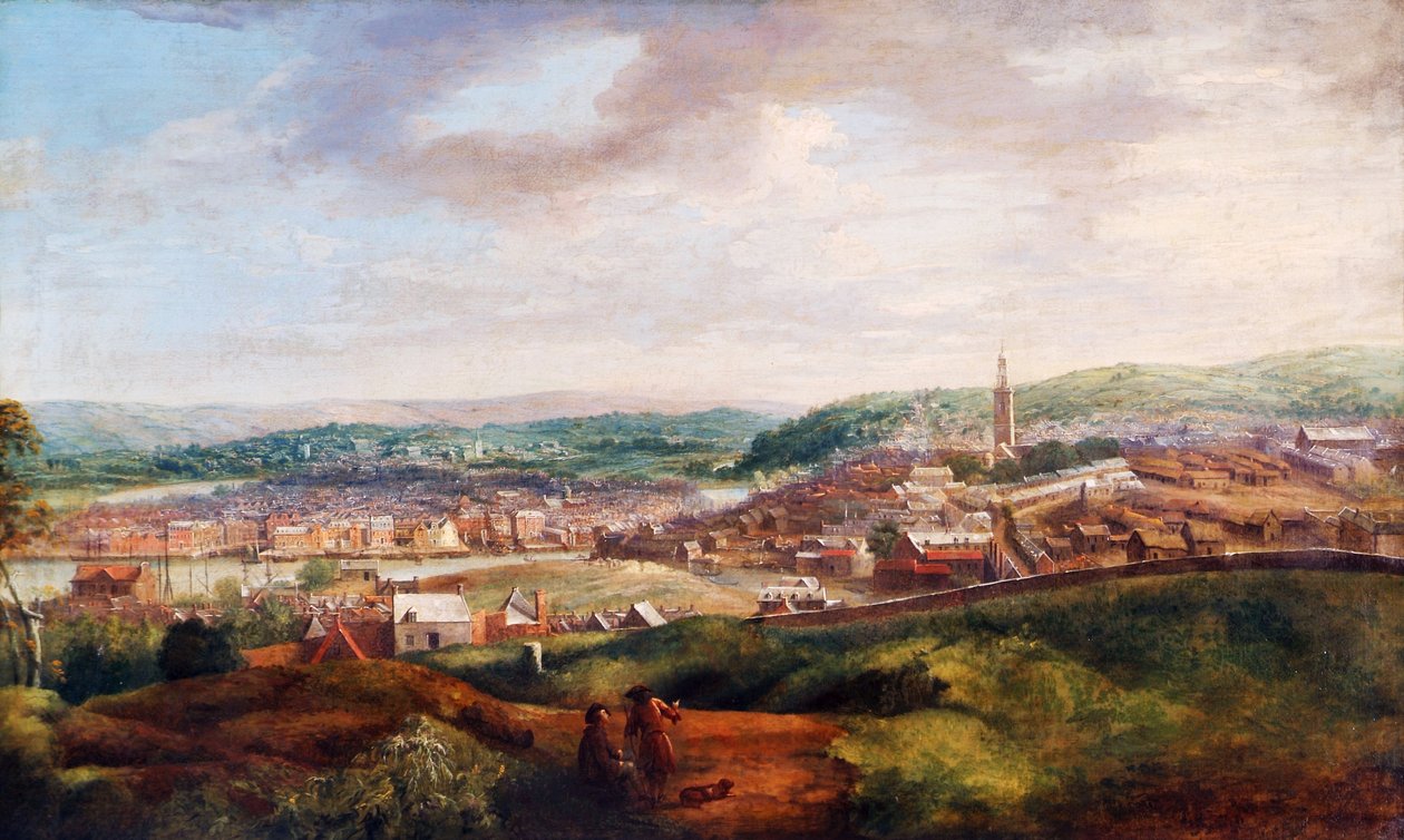 Vista de Cork, 1780 de Nathaniel Grogan