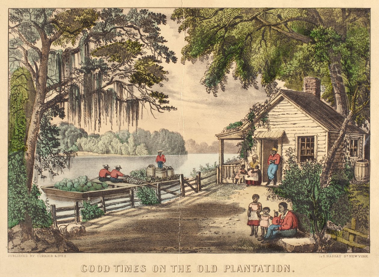 Buenos tiempos en la antigua plantación de Nathaniel Currier