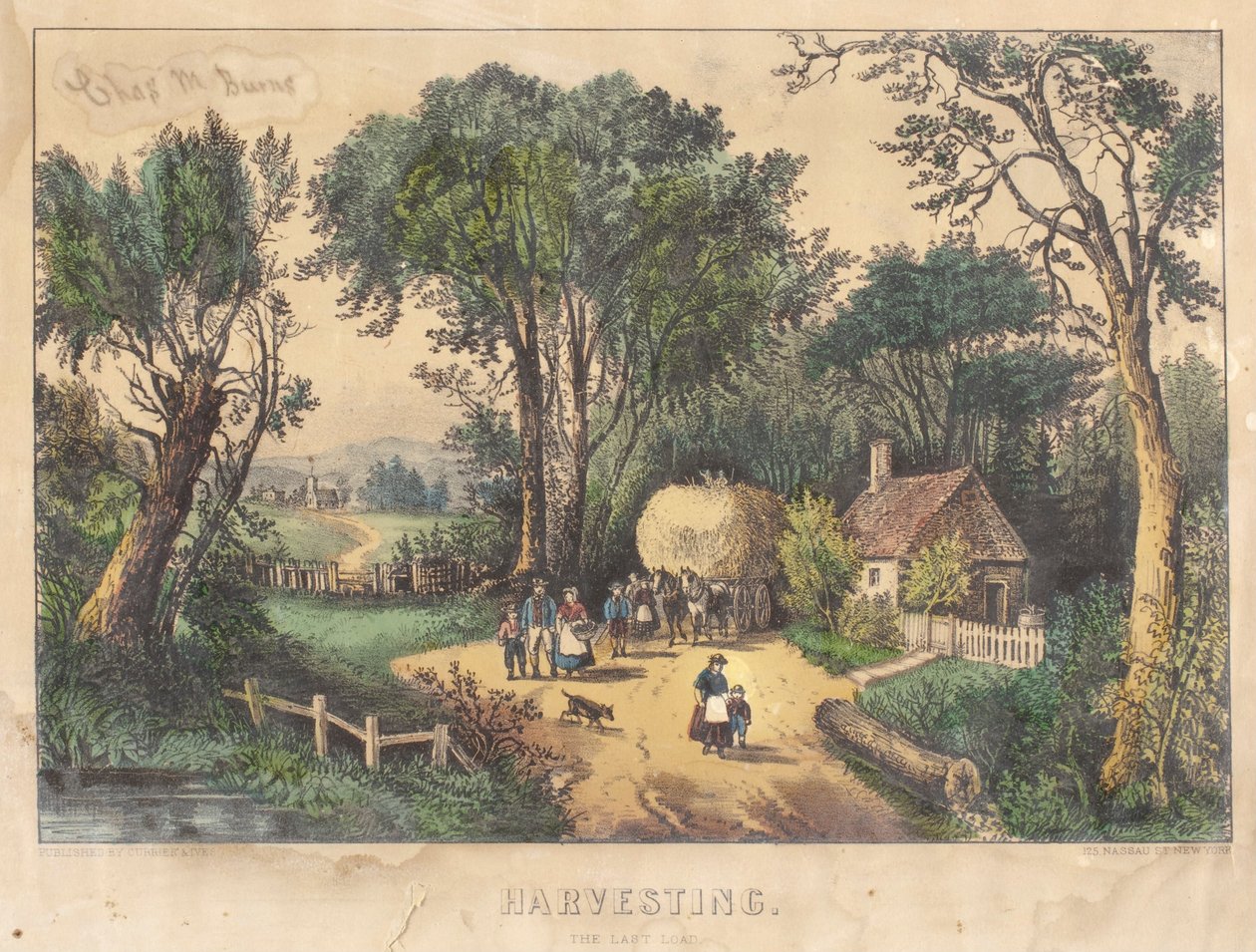 La cosecha. La última carga de Nathaniel Currier