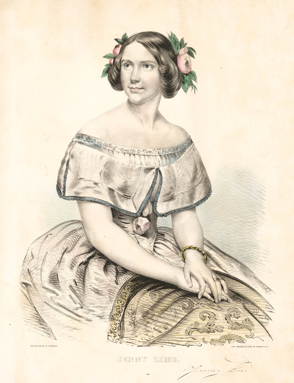 Jenny Lind de Nathaniel Currier