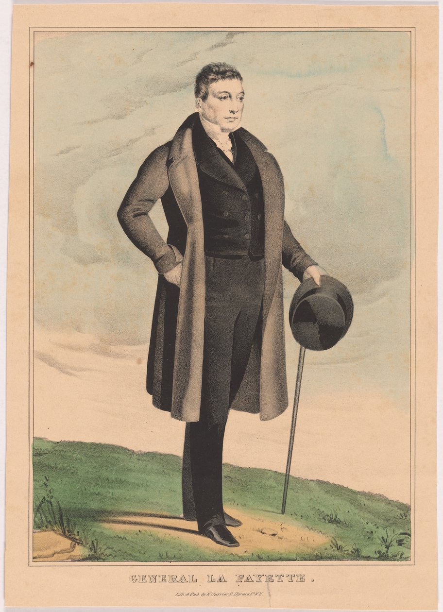 Marqués de Lafayette de Nathaniel Currier