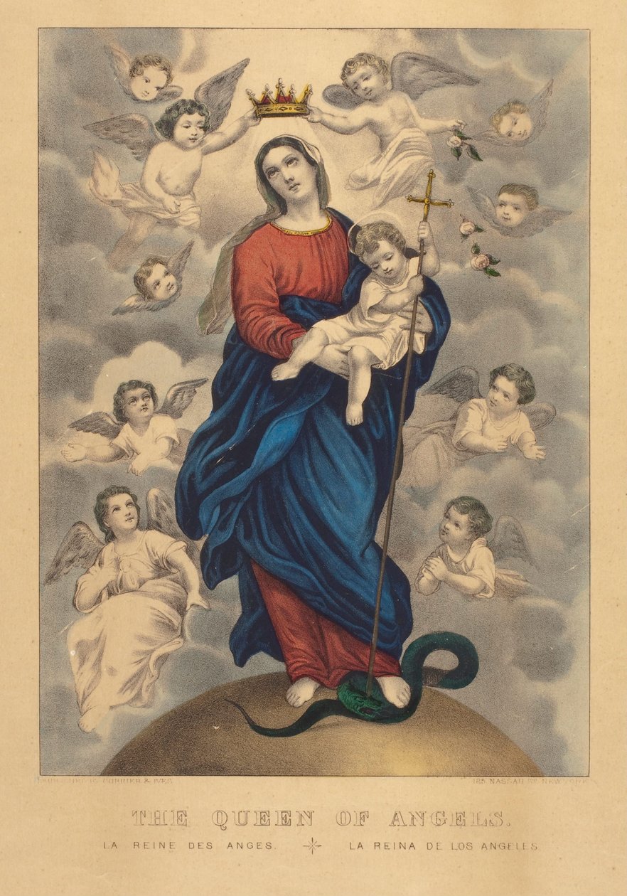 Reina de los ángeles de Nathaniel Currier