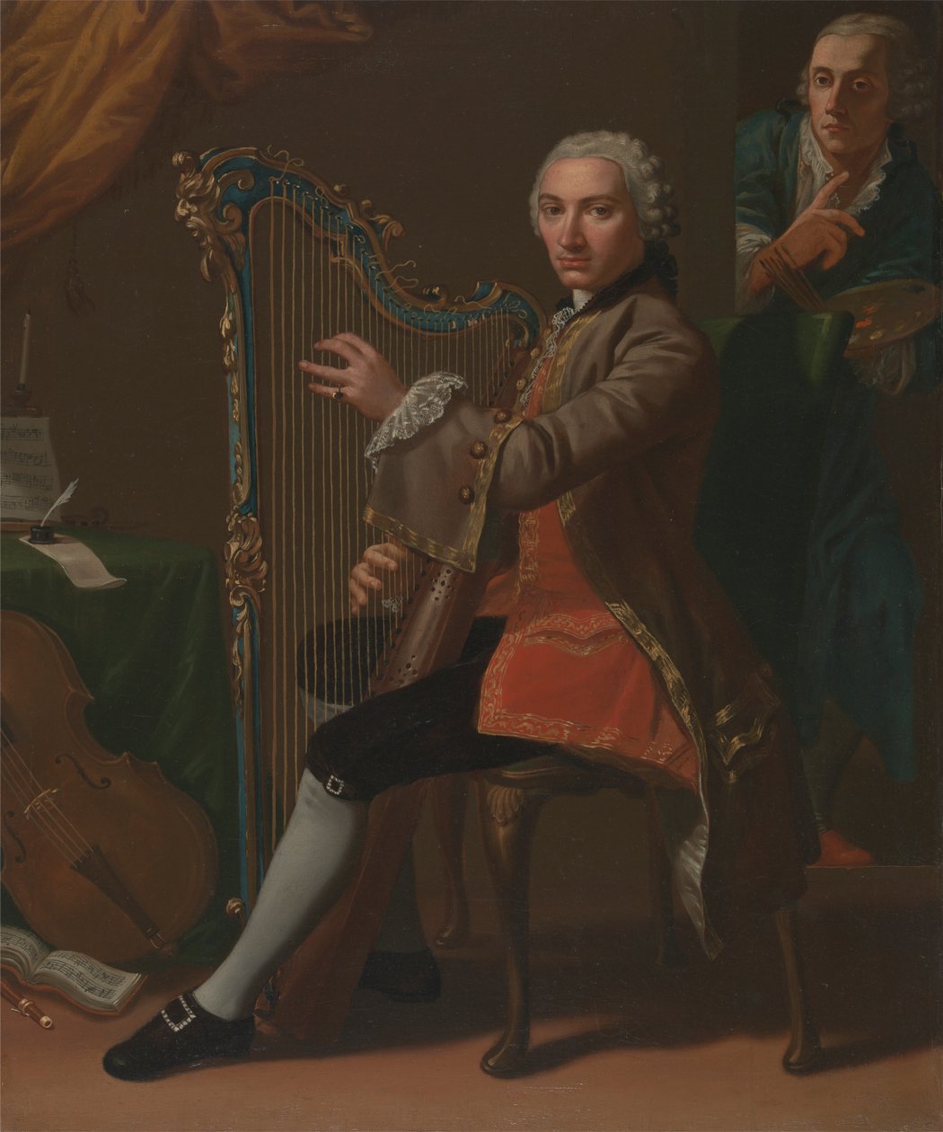 Cristiano Giuseppe Lidarti y Giovanni Battista Tempesti de Nathaniel Dance