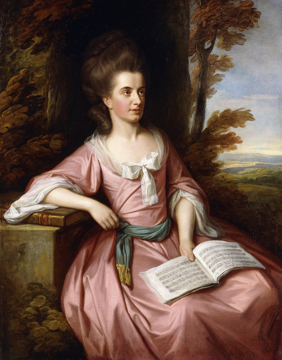 Retrato de Martha Ray de Nathaniel Dance Holland