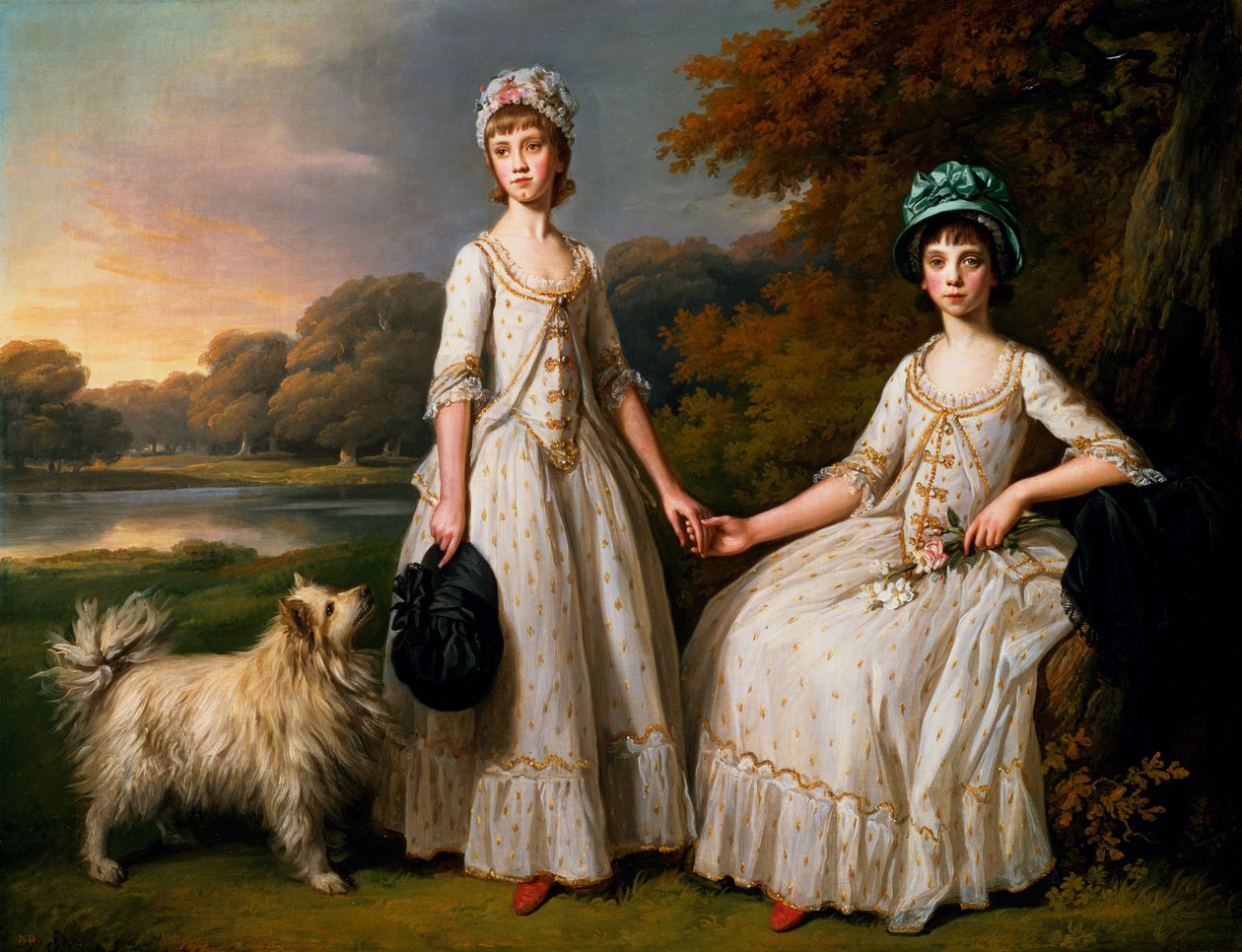 Las señoritas Tracy Travell de Nathaniel Dance Holland