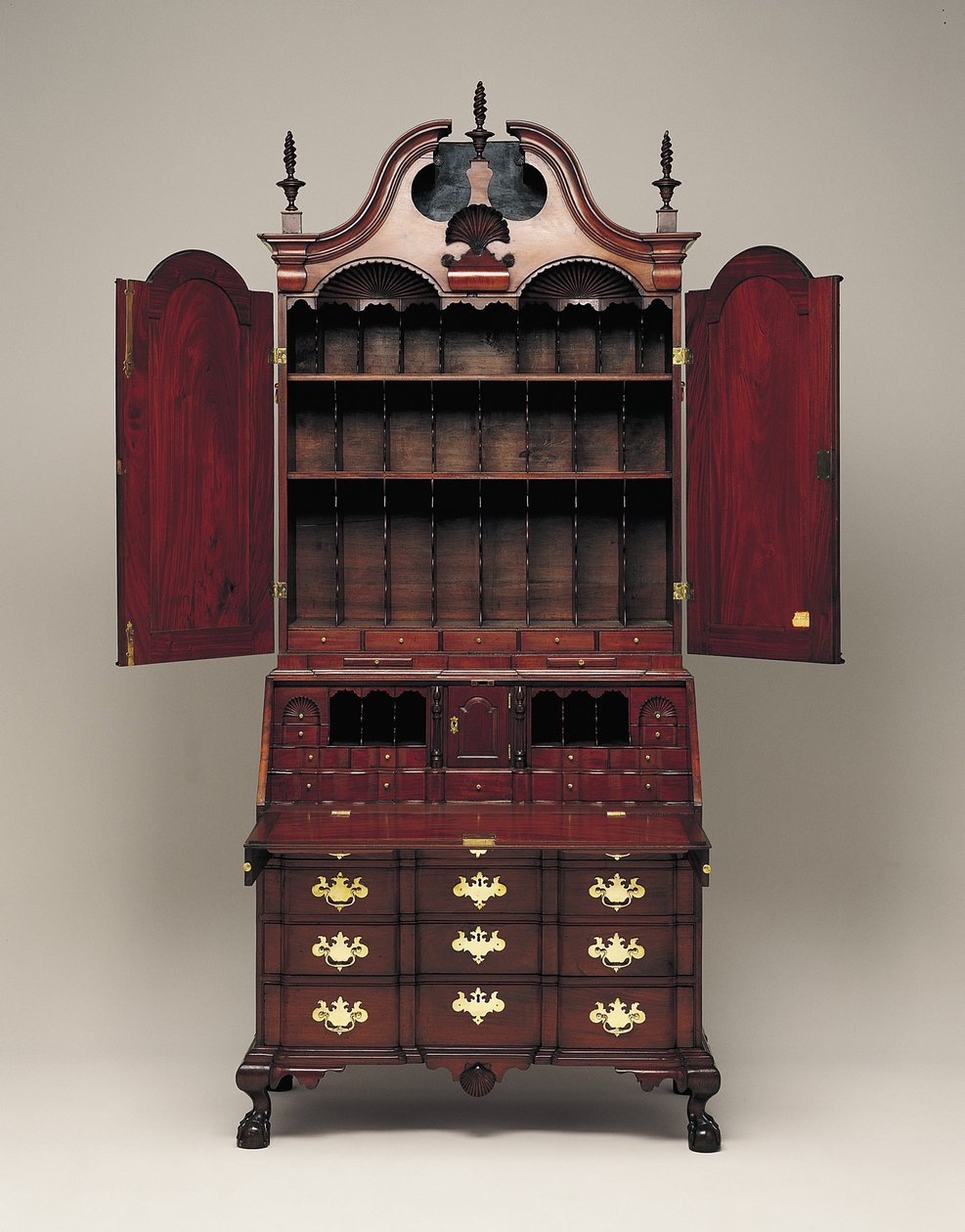 Escritorio y librero, c.1770-76 de Nathaniel Gould