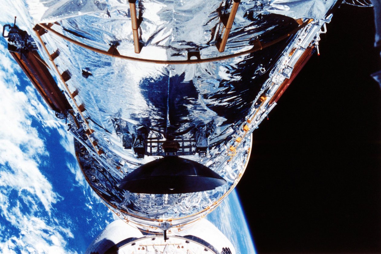 Telescopio Espacial Hubble. Fotografía de la NASA. de National Aeronautics and Space Administration National Aeronautics and Space Administration