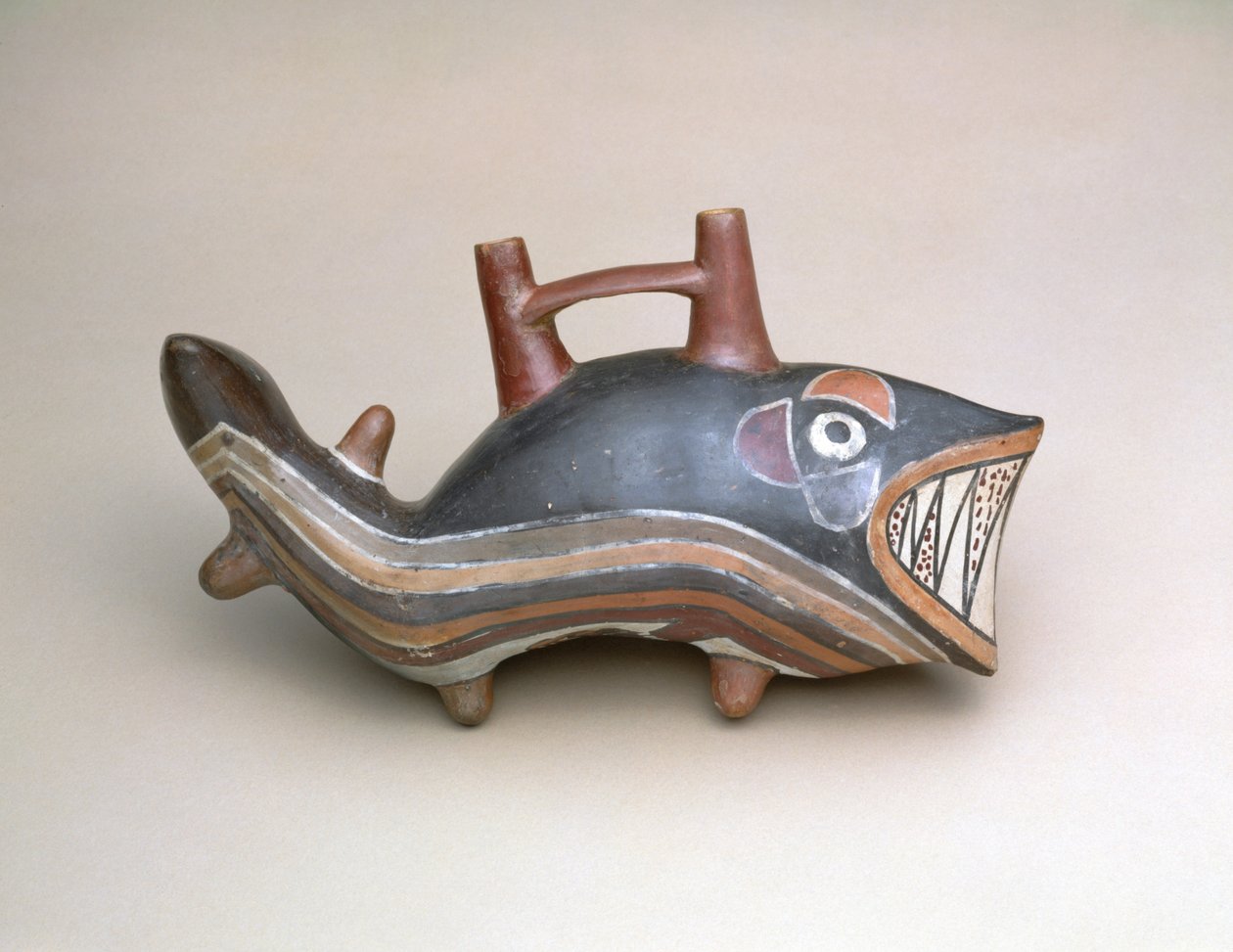 Vasija de orca, Perú, 100 a.C.-600 d.C. de Nazca Culture