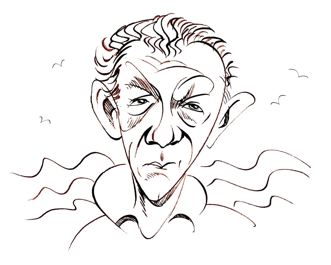 Benjamin Britten, compositor, director y pianista inglés, 22 de noviembre de 1913 - 4 de diciembre de 1976 de Neale Osborne