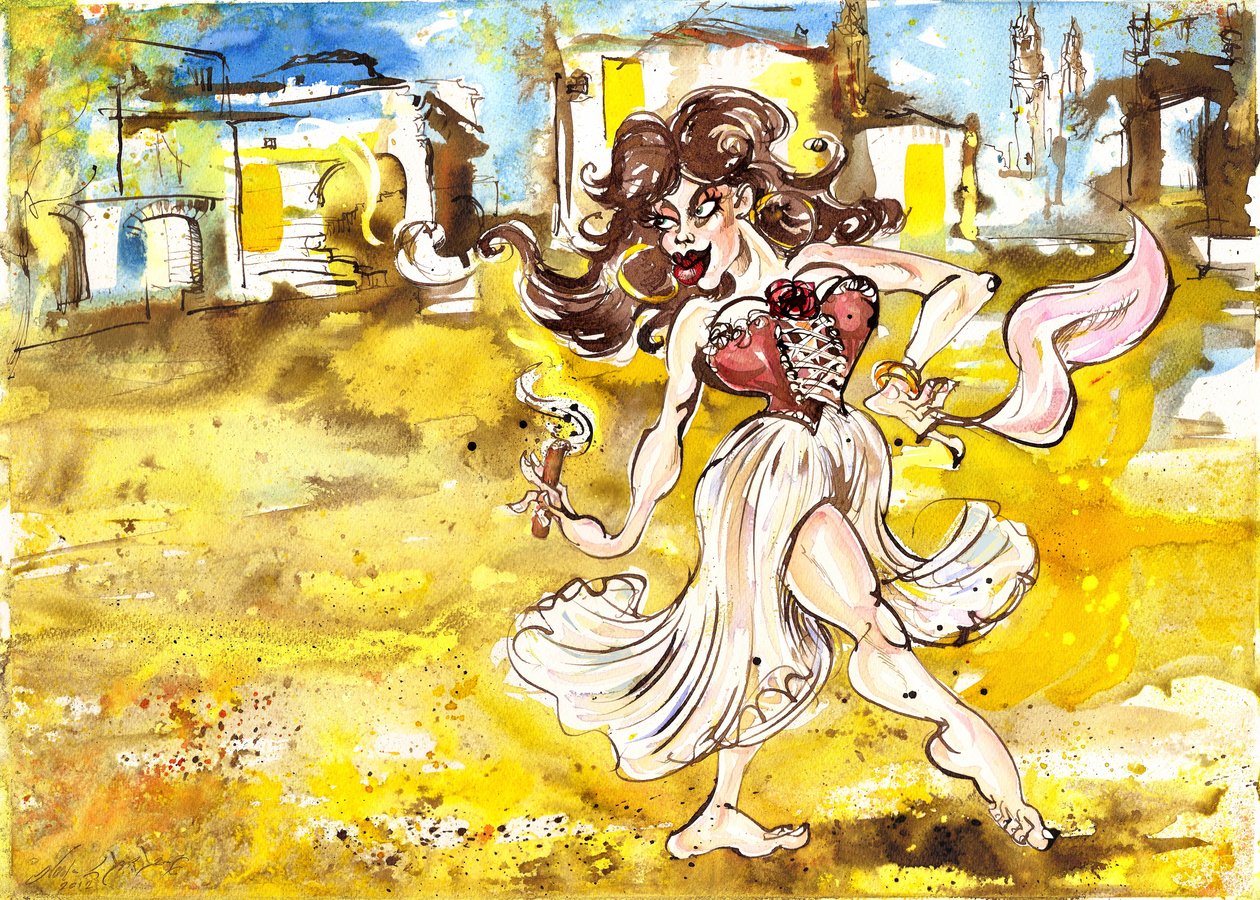 Ópera Carmen de Georges Bizet de Neale Osborne