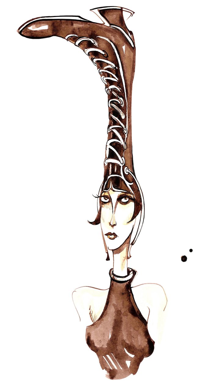 Sombrero de bota alta de Neale Osborne