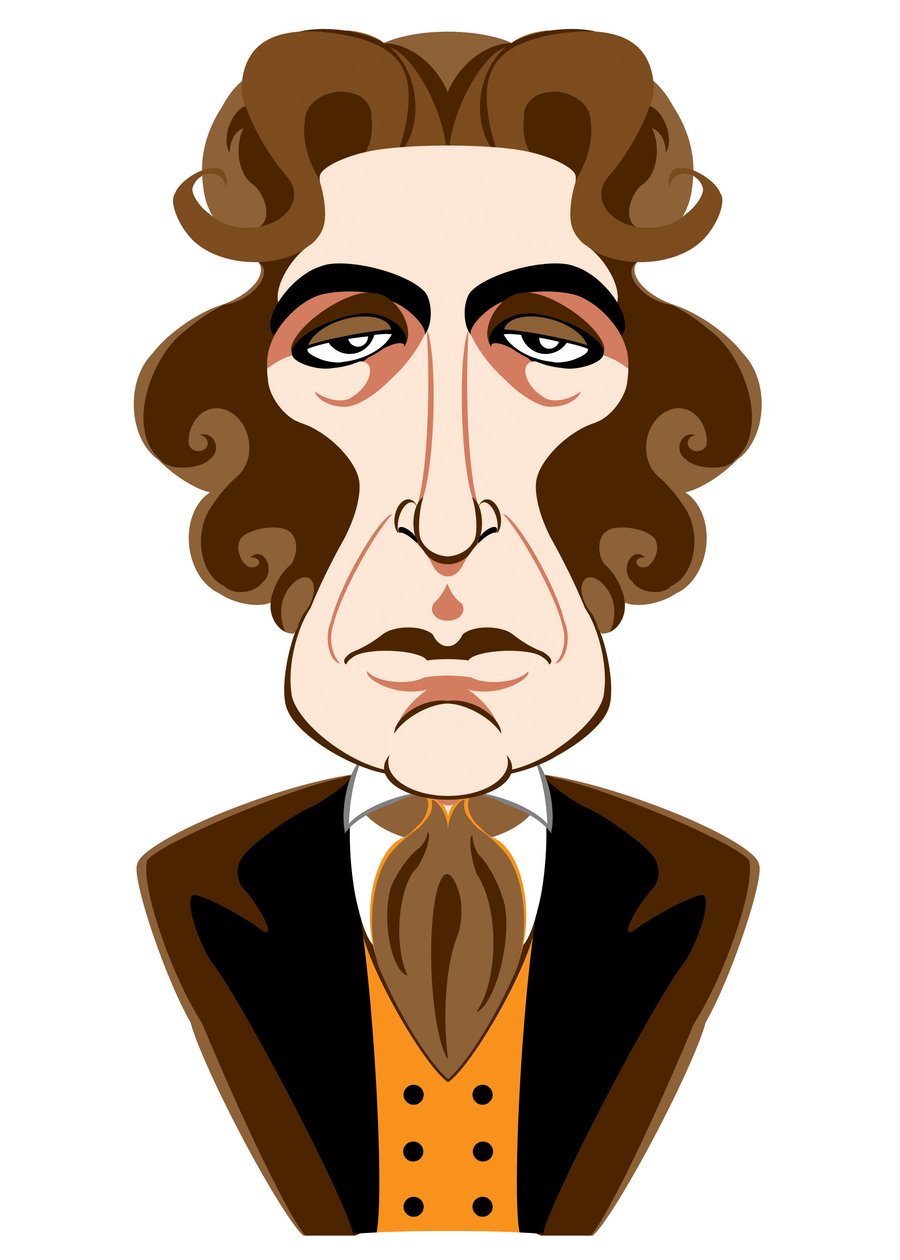 Paul McGann como Doctor Who (caricatura) de Neale Osborne