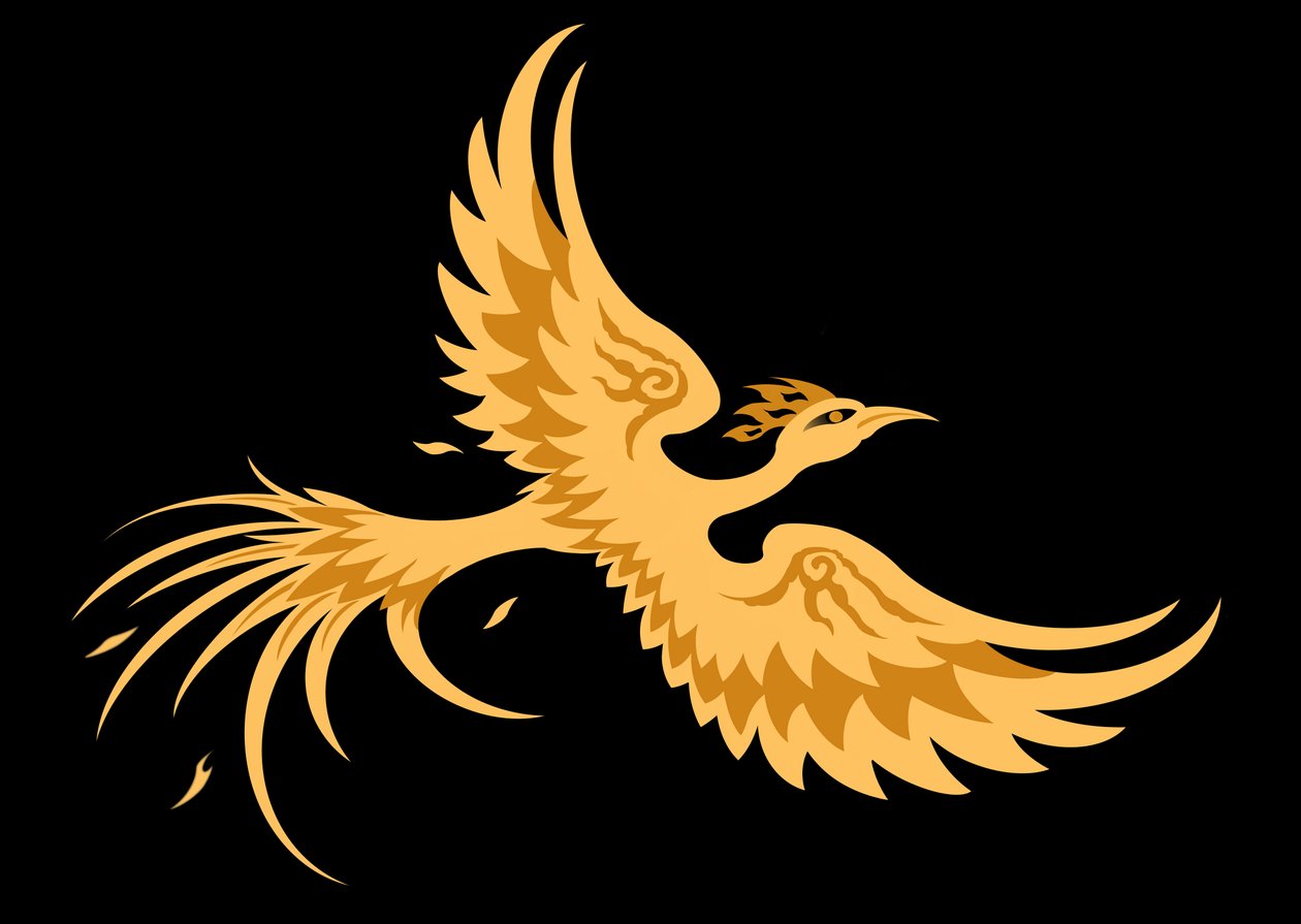 El Pájaro de Fuego (figura de la leyenda rusa) de Neale Osborne
