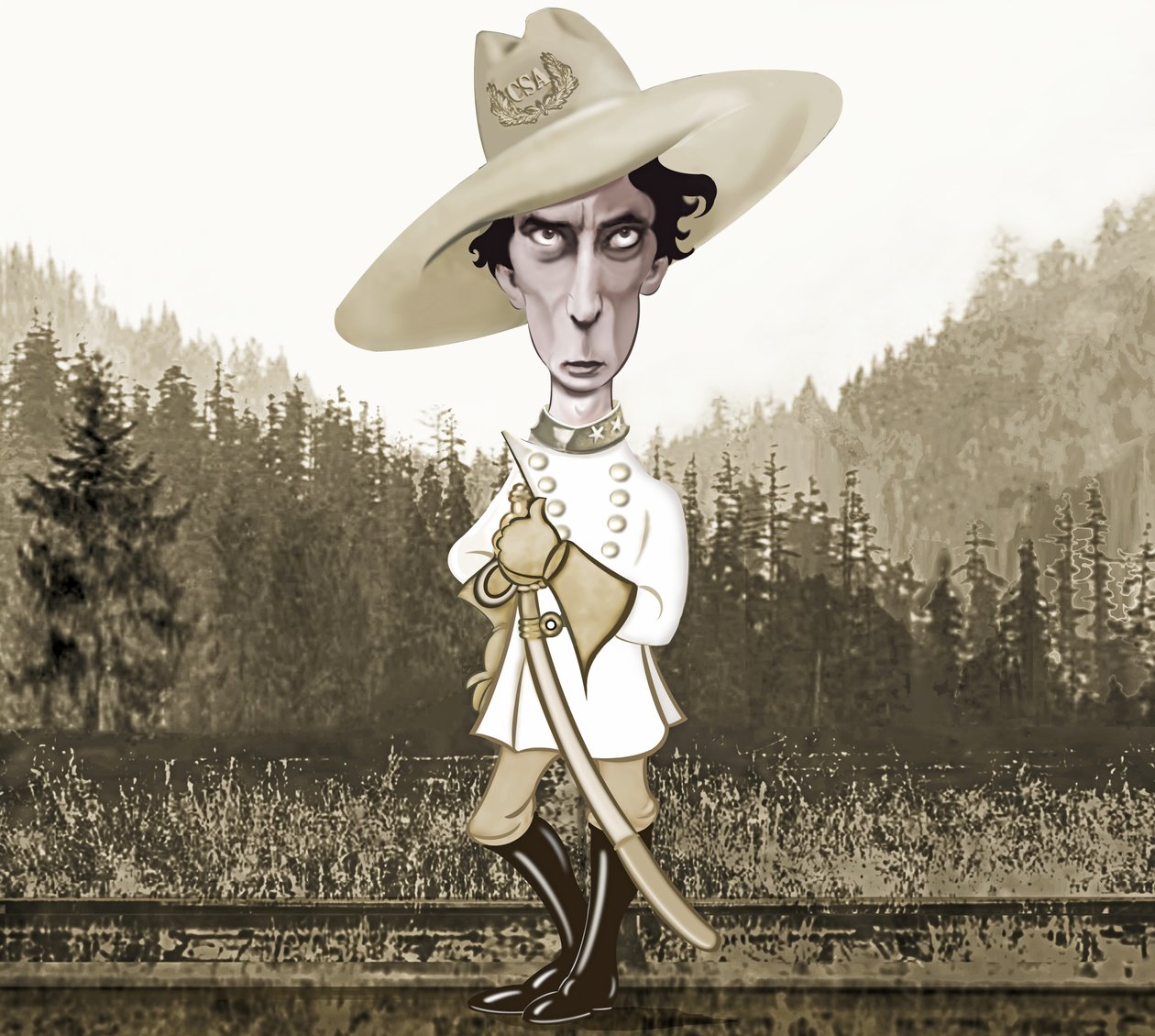 Buster Keaton, 2021 (digital) de Neale Osborne