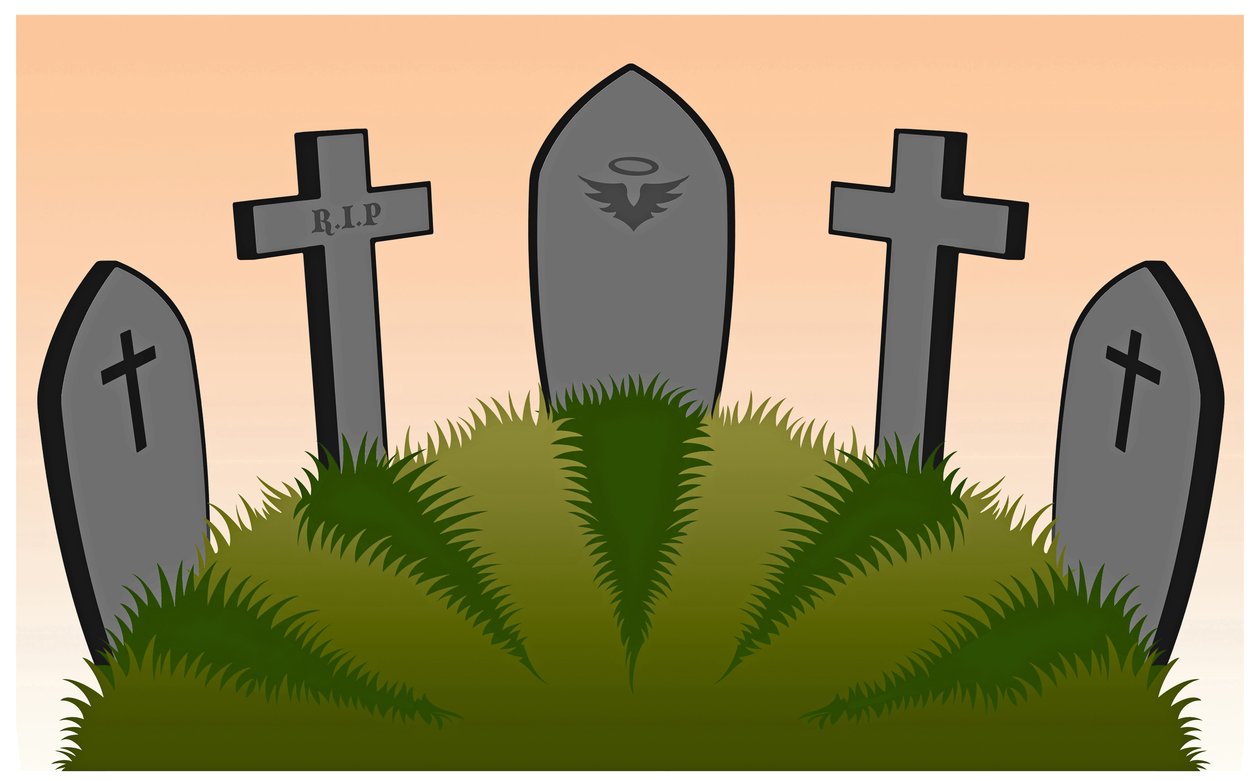 Cementerio, 2023 (digital) de Neale Osborne