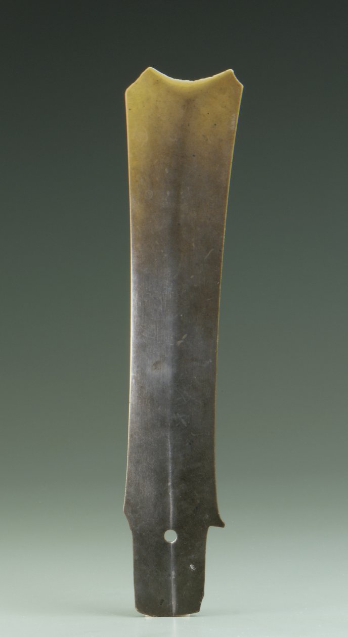 Cincel bifurcado (zhang), Cultura Qijia, c.2500-2000 a.C. de Neolithic Period Chinese School