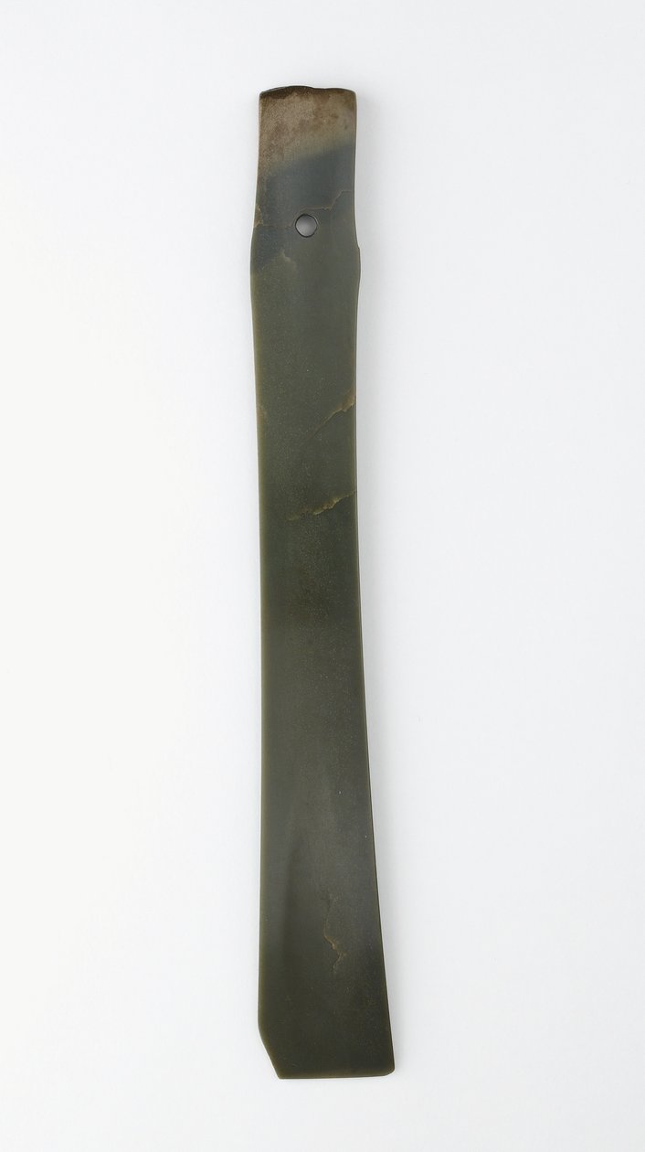 Cincel bifurcado (zhang) cultura Qijia de Neolithic Period Chinese School