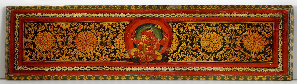 Cubierta de manuscrito Shaiva de Nepalese School