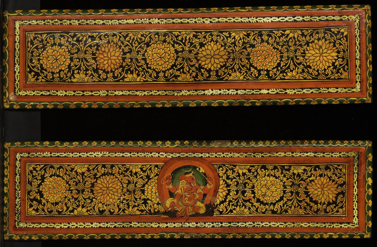 Cubiertas de manuscrito Shaiva de Nepalese School