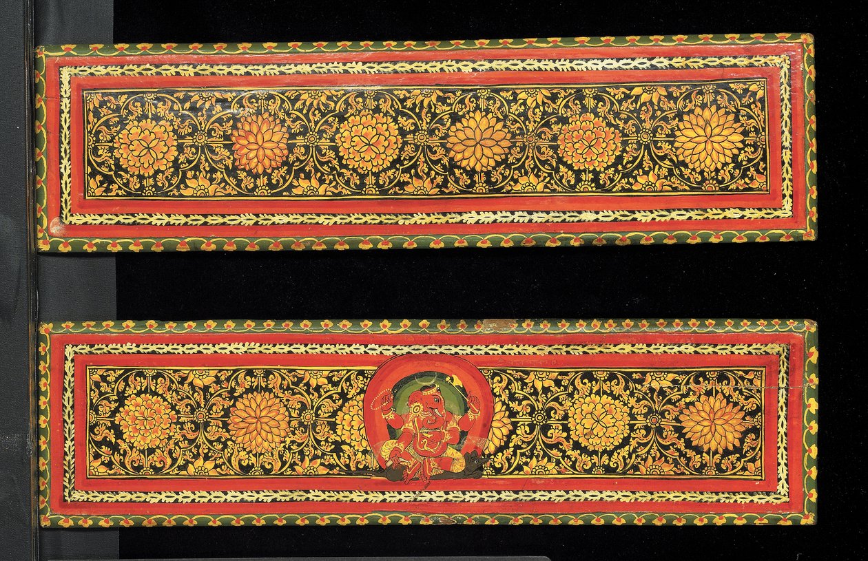 Cubiertas de manuscrito Shaiva de Nepalese School