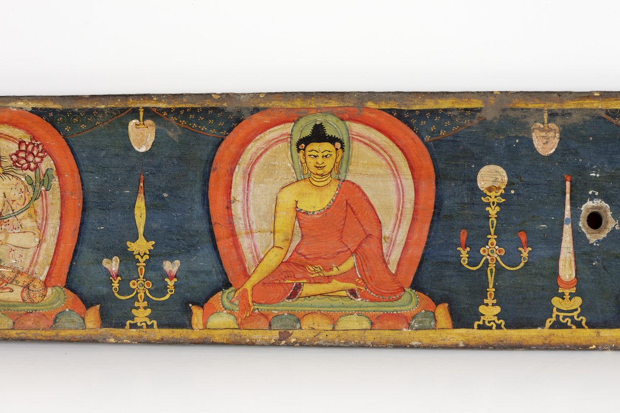 Manuscrito de Las Cinco Protecciones, portada de Nepalese School