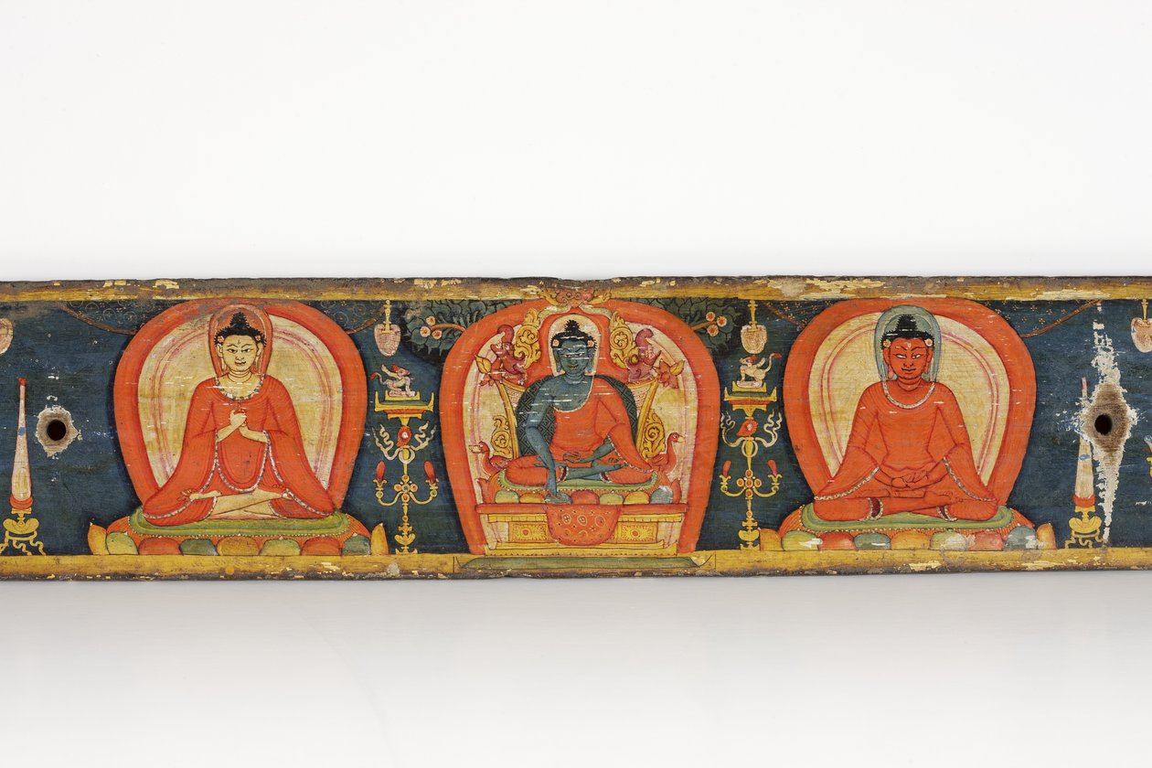 Manuscrito de Las Cinco Protecciones, portada de Nepalese School