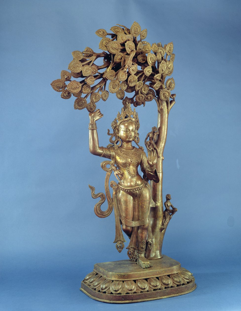 El nacimiento de Buda de Nepalese School