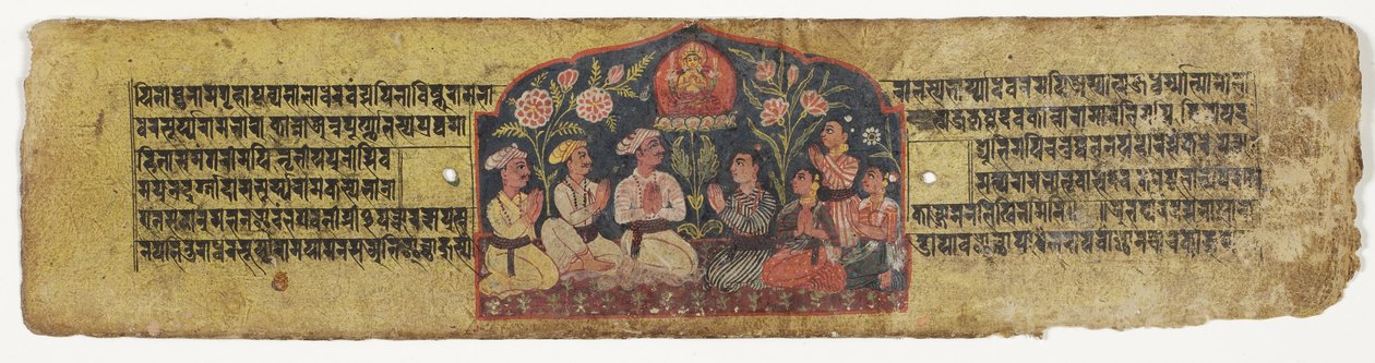Adoración de Manjusri de Nepalese School
