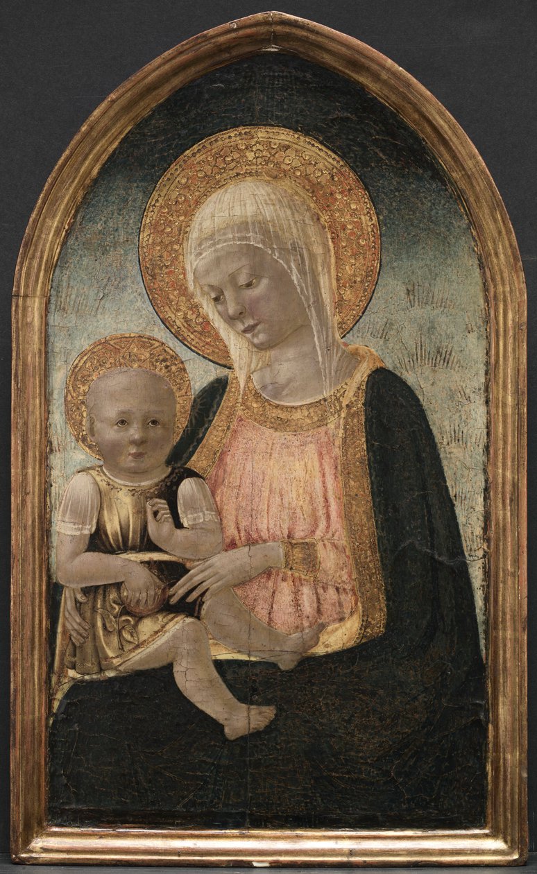 Virgen y Niño, c. 1460 de Neri de Bicci