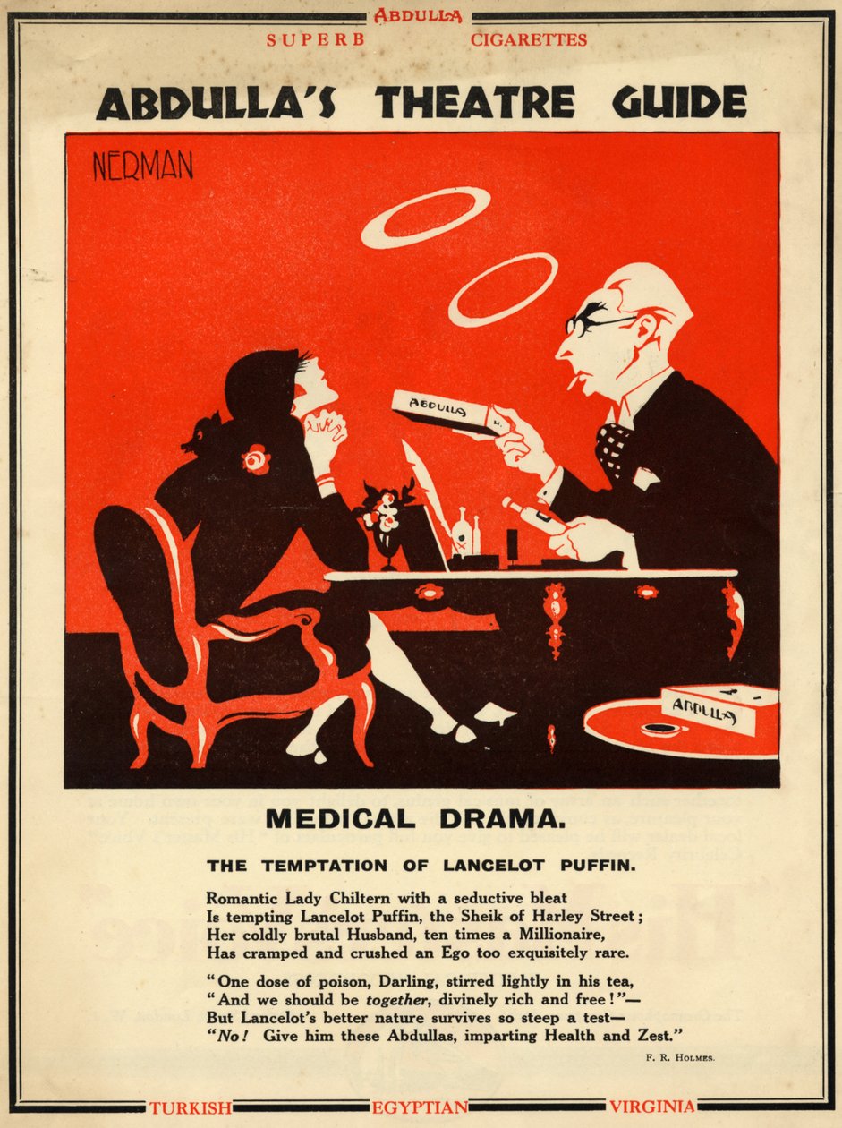 Cigarrillos Abdulla, 1928 de Nerman