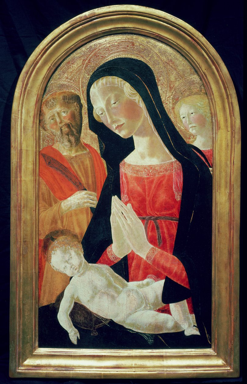 Madonna y el Niño de Neroccio di Landi