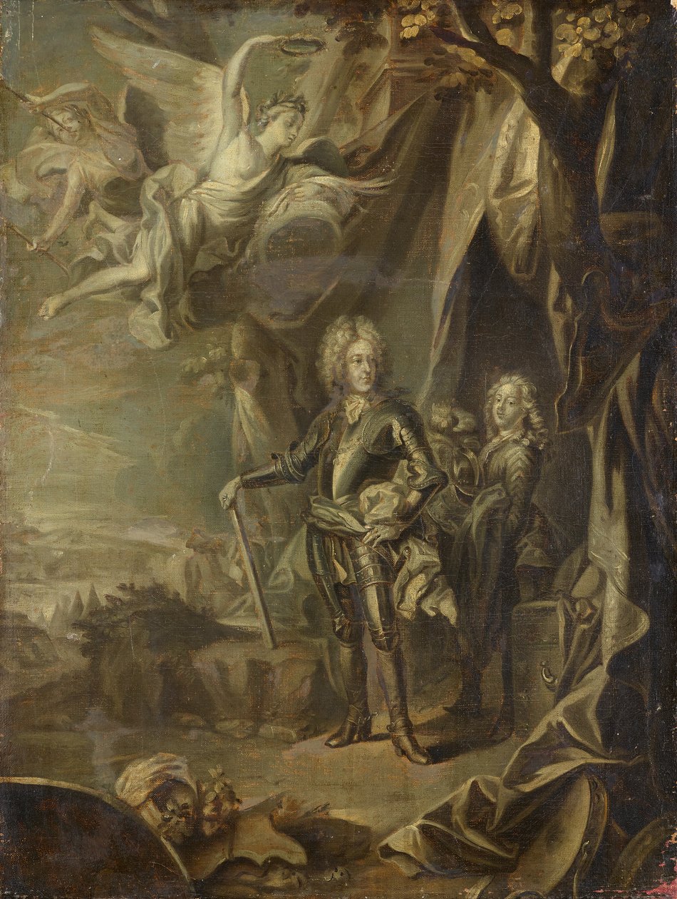 Apoteosis del príncipe Eugenio de Saboya de Leopold Blonder