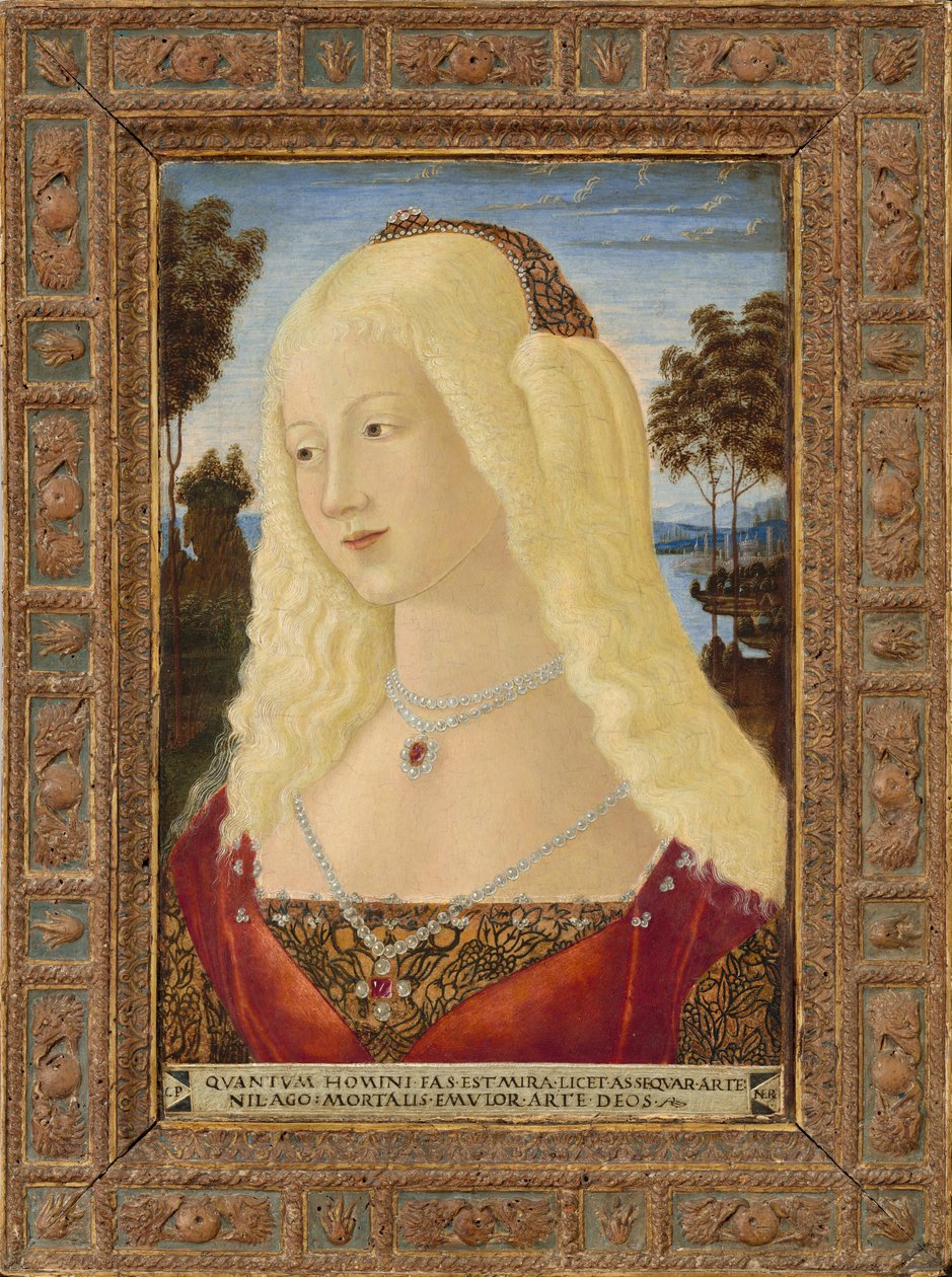 Retrato de una Dama de Neroccio de