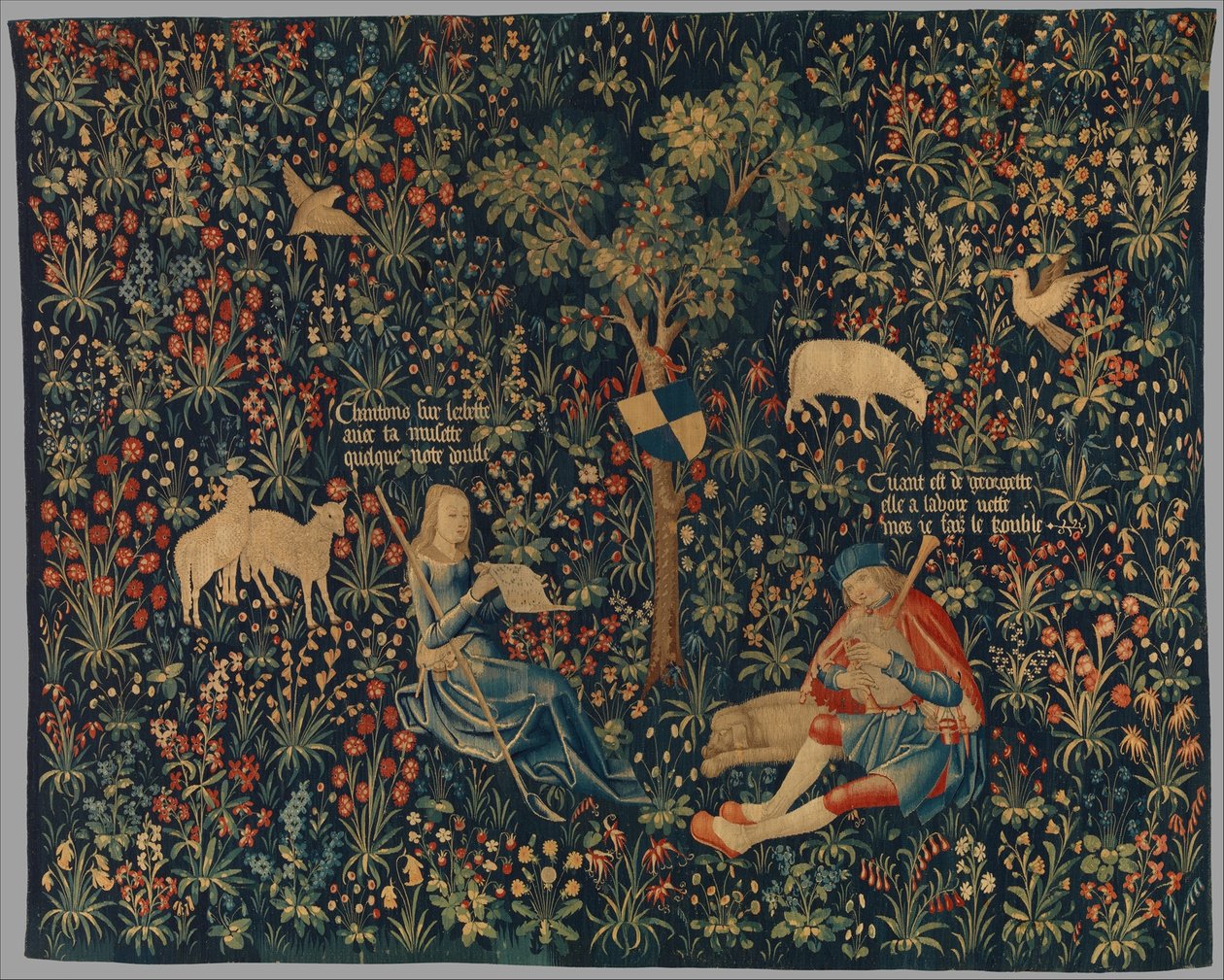 Pastor y Pastora Haciendo Música, c.1500-30 de Netherlandish School