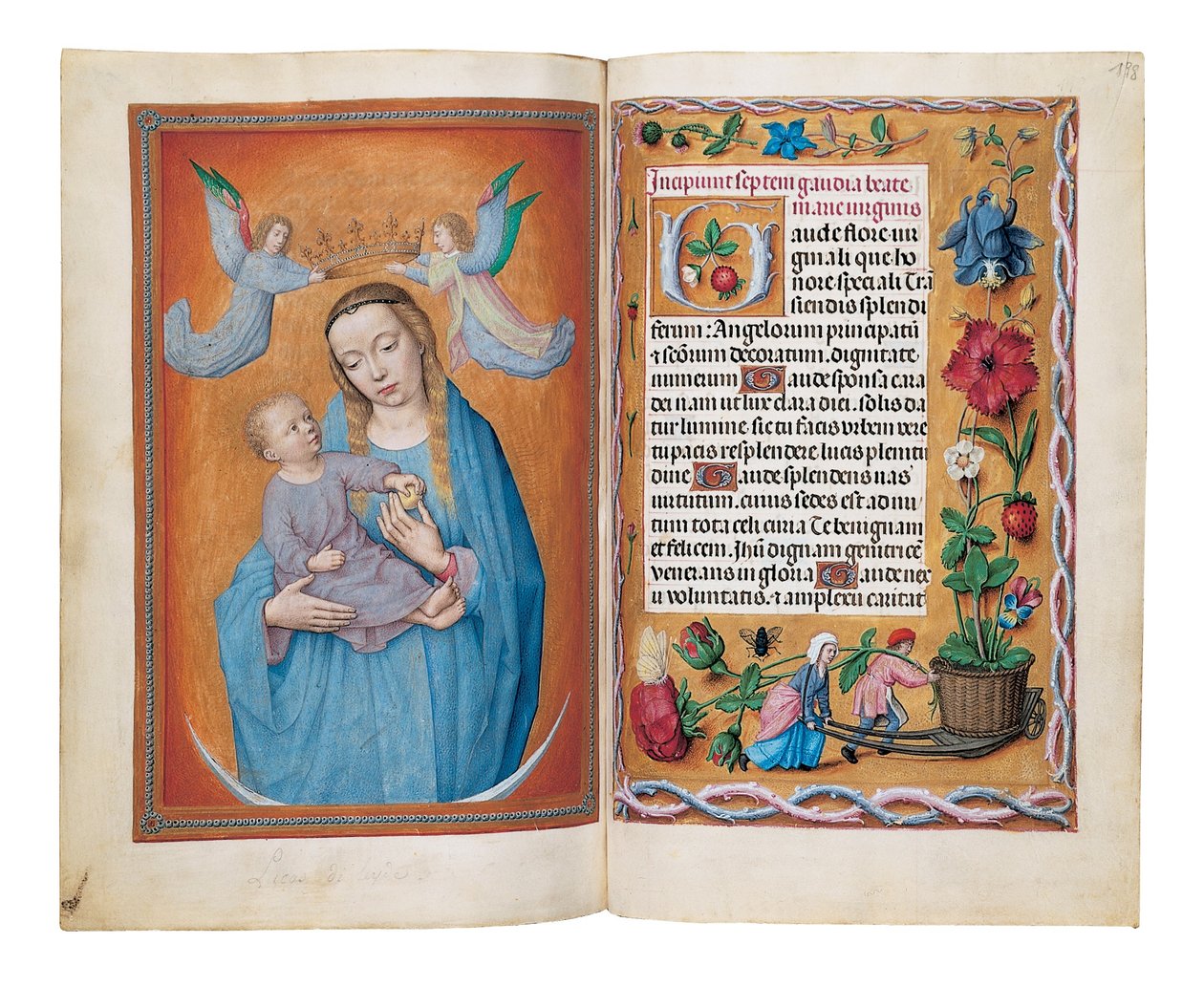 Libro de Horas, Gante o posiblemente Brujas de Netherlandish School