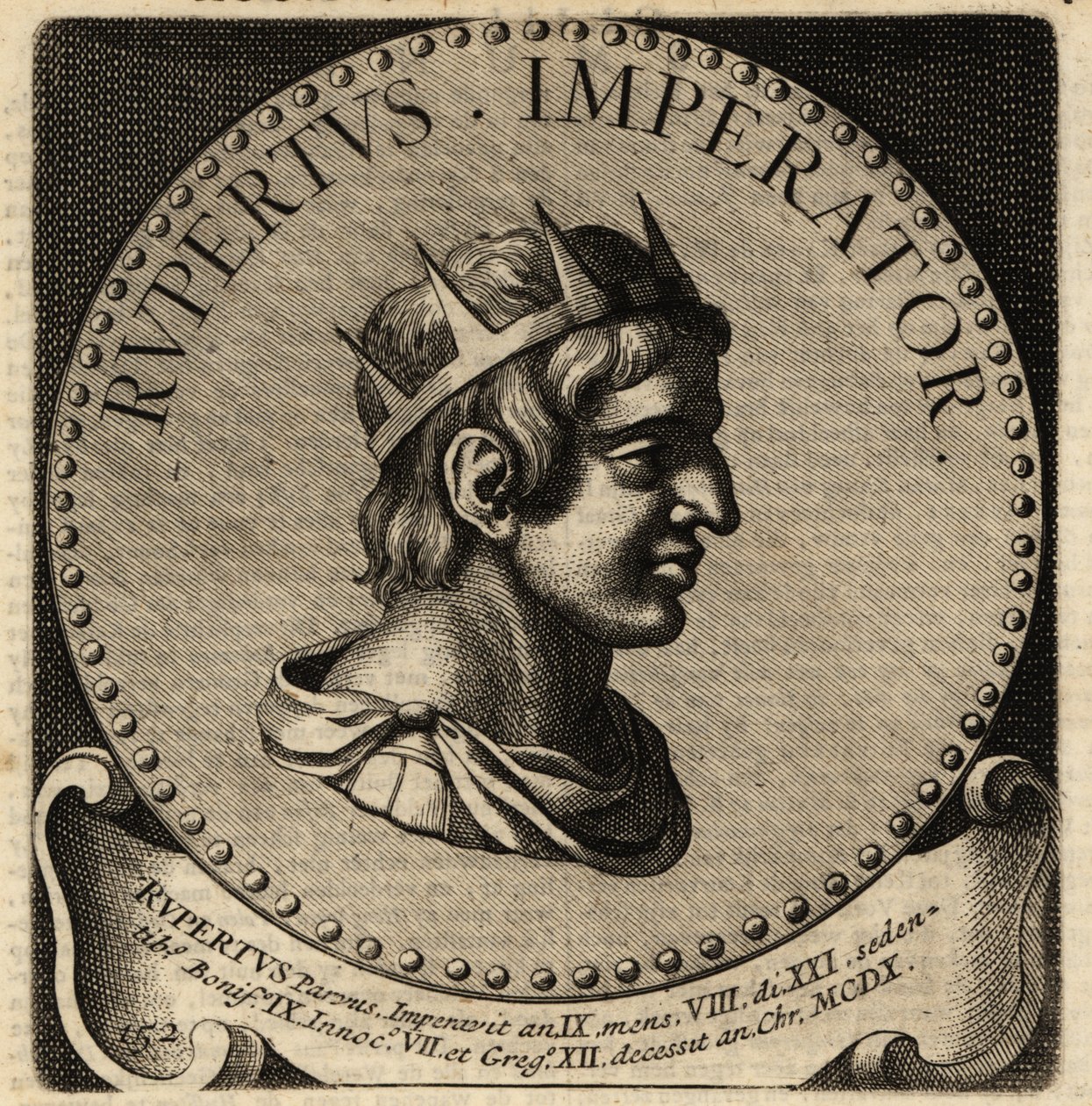 Emperador del Sacro Imperio Romano Ruperto de Netherlandish School