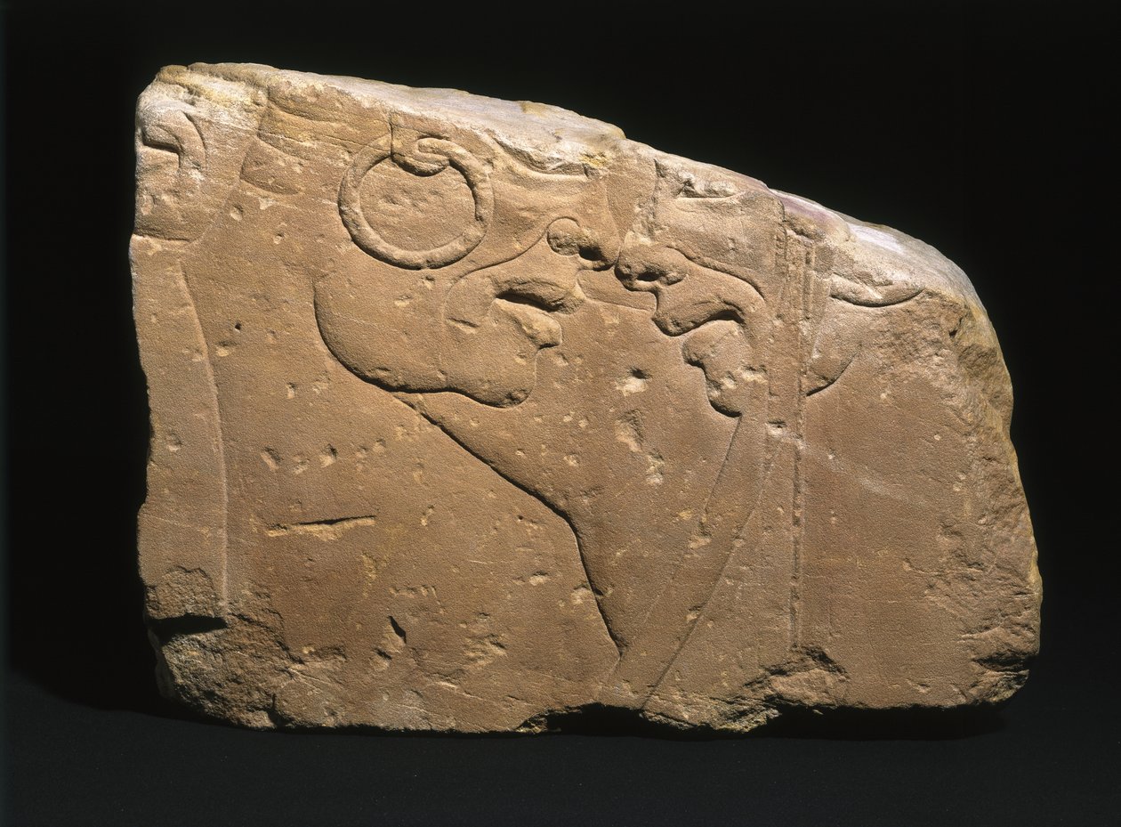 Guerreros nubios derrotados, de Sesebi, Sudán, c.1352-1347 a.C. de New Kingdom Egyptian