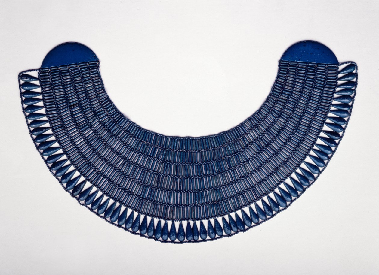 Collar Wesekh, posiblemente de Tebas, c.1336-1295 de New Kingdom Egyptian