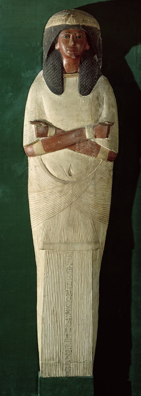 Panel de la tapa de la momia de Piays, c.1279-1213 a.C. de New Kingdom Egyptian
