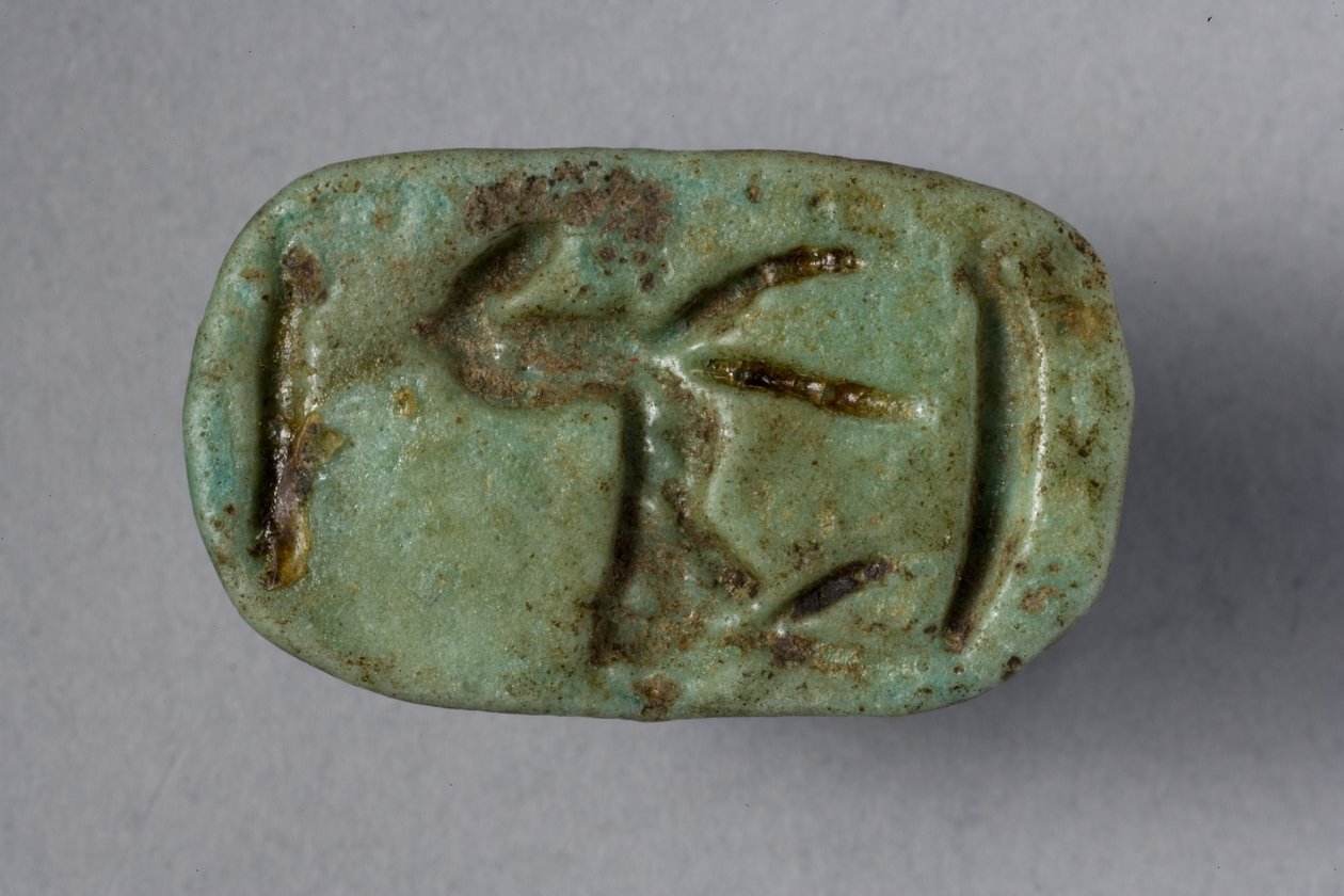 Sello escaraboide, Dinastía 18-19, 1540-1186 a.C. de New Kingdom Egyptian