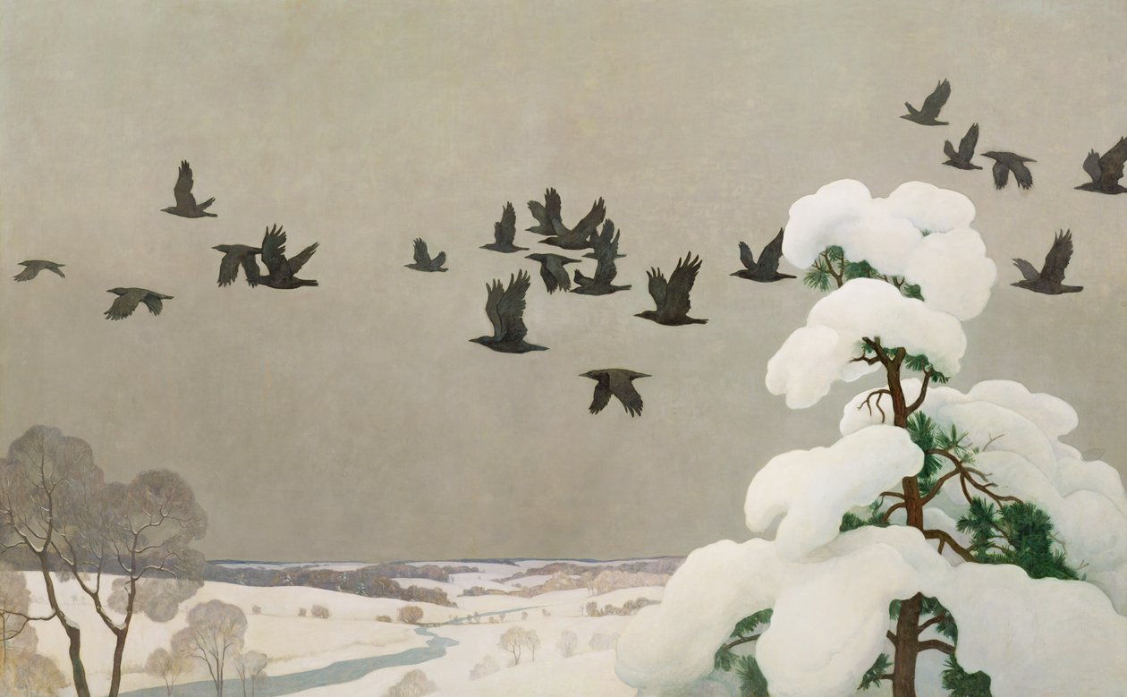 Cuervos en Invierno, 1941 de Newell Convers Wyeth
