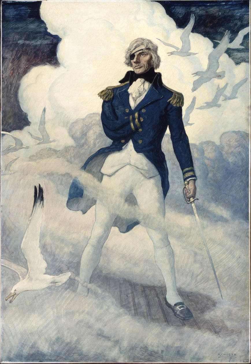 El Fantasma del Almirante Nelson, 1940 de Newell Convers Wyeth