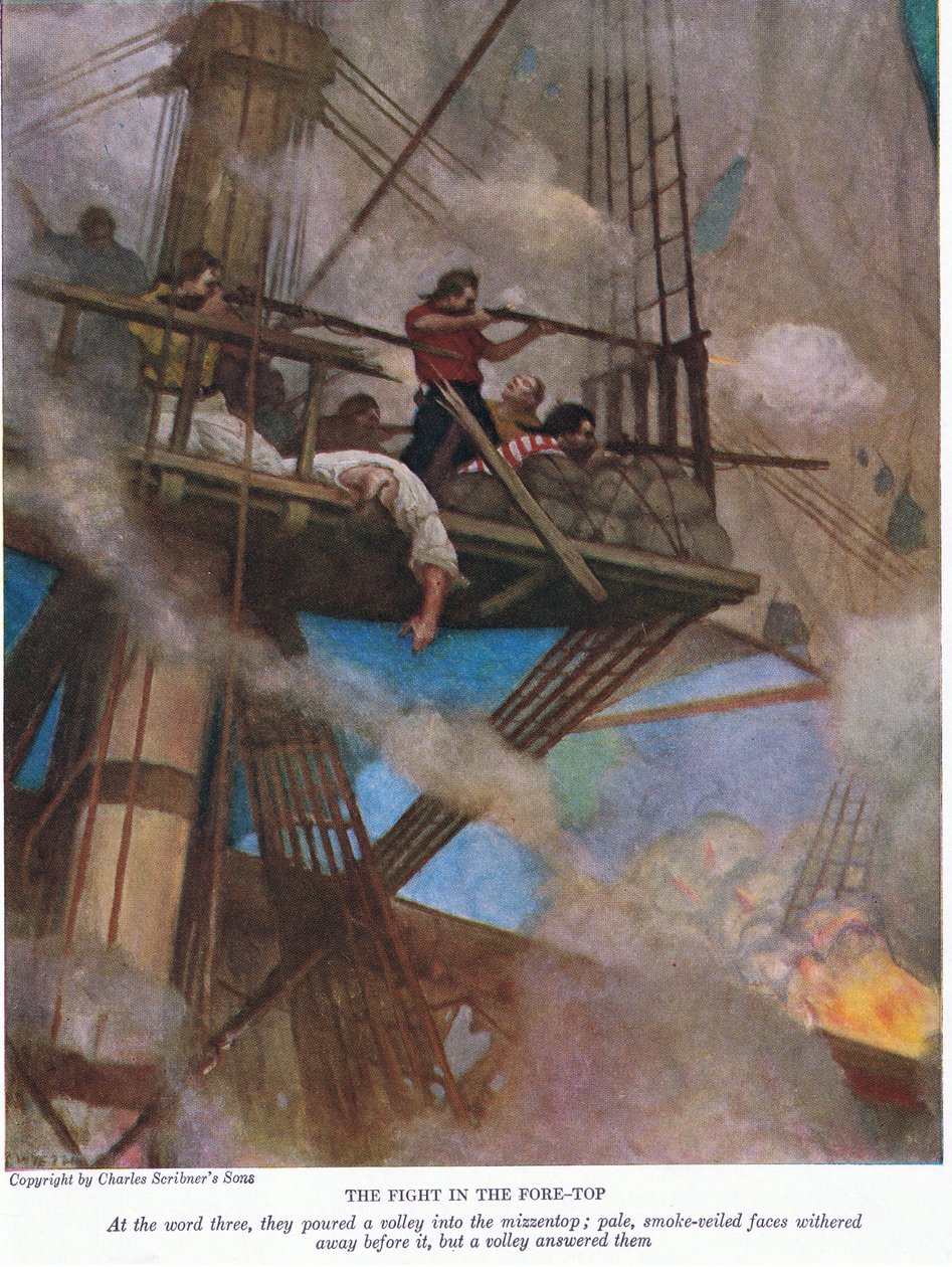 La lucha por el tope de Newell Convers Wyeth